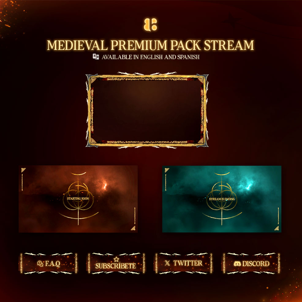 Diseño de stream para Twitch por Buanda