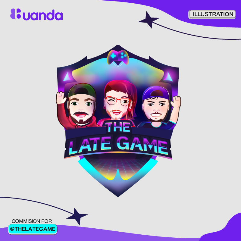 Diseño de stream para Twitch por Buanda